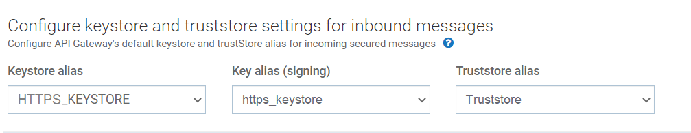 config inbound messages