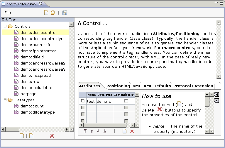 Editor extension