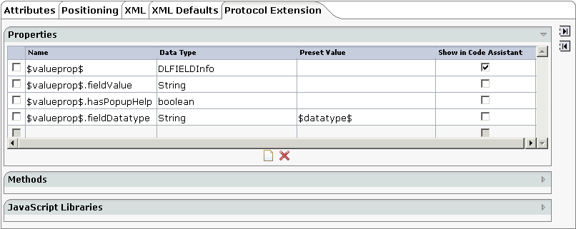 Protocol extension