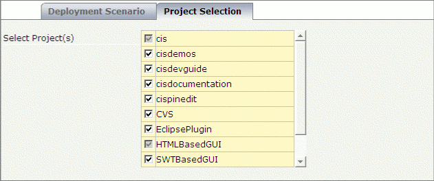 Project selection