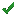 Green Checkmark icon