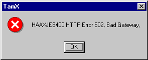 invalid DB URL error