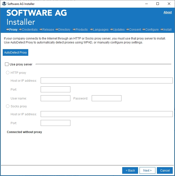 proxy server panel