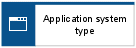 Application system type